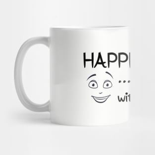 Happiness is quality time with your dad fathers day gift Mug